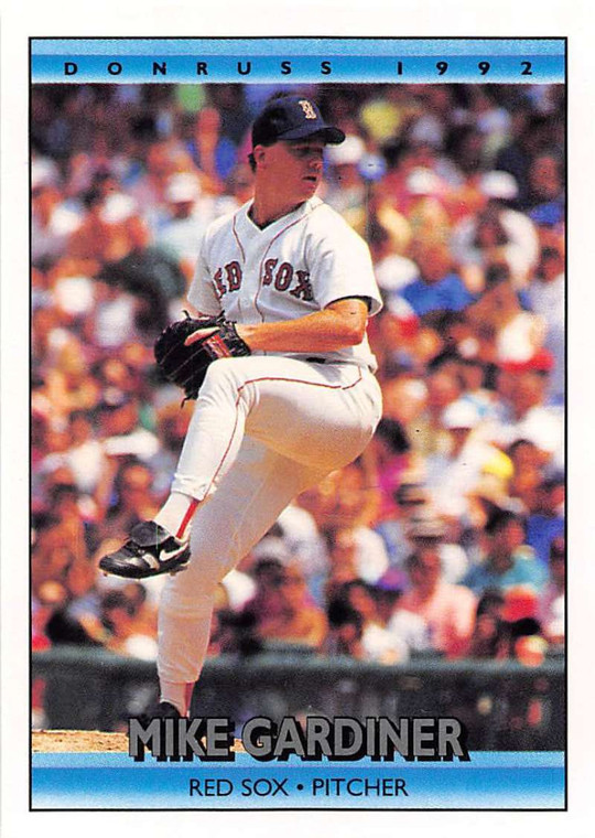 1992 Donruss #290 Mike Gardiner VG Boston Red Sox 