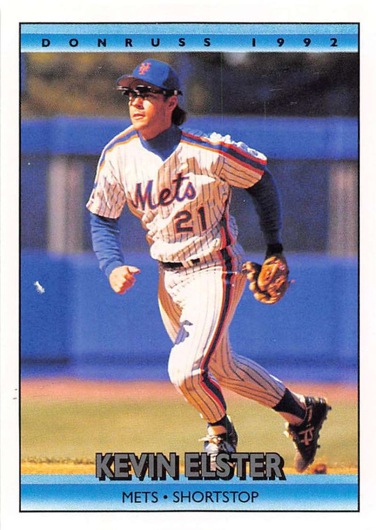 1992 Donruss #307 Kevin Elster VG New York Mets 