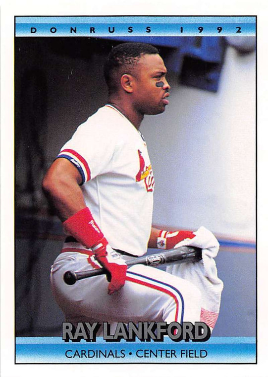 1992 Donruss #350 Ray Lankford VG St. Louis Cardinals 