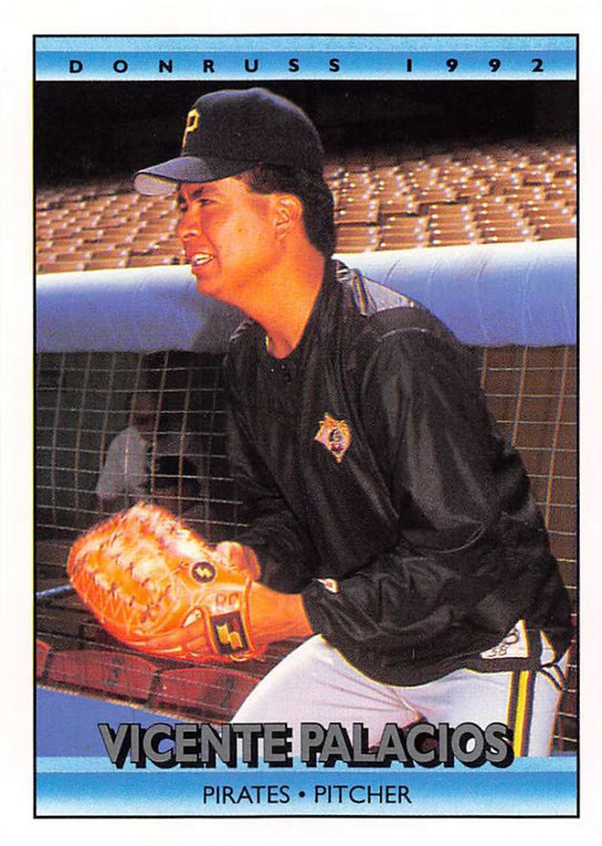 1992 Donruss #365 Vicente Palacios VG Pittsburgh Pirates 
