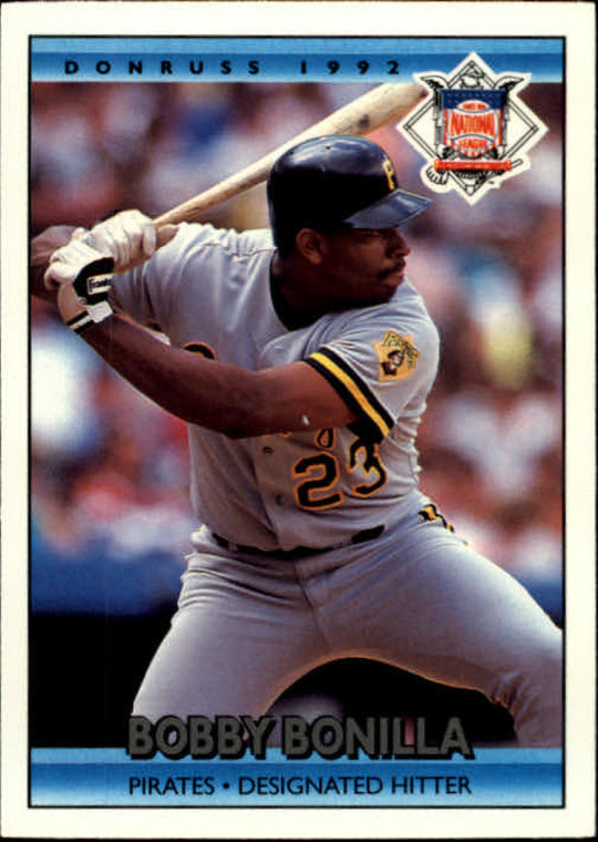 1992 Donruss #427 Bobby Bonilla AS VG Pittsburgh Pirates 