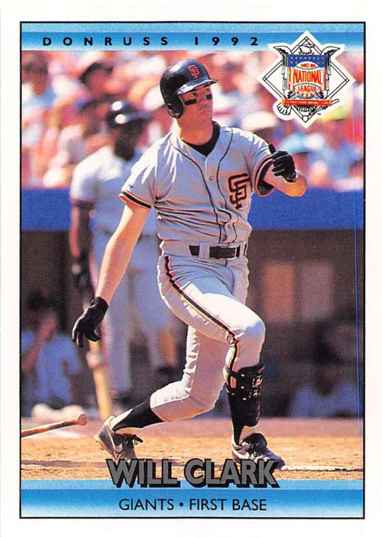 1992 Donruss #428 Will Clark AS VG San Francisco Giants 