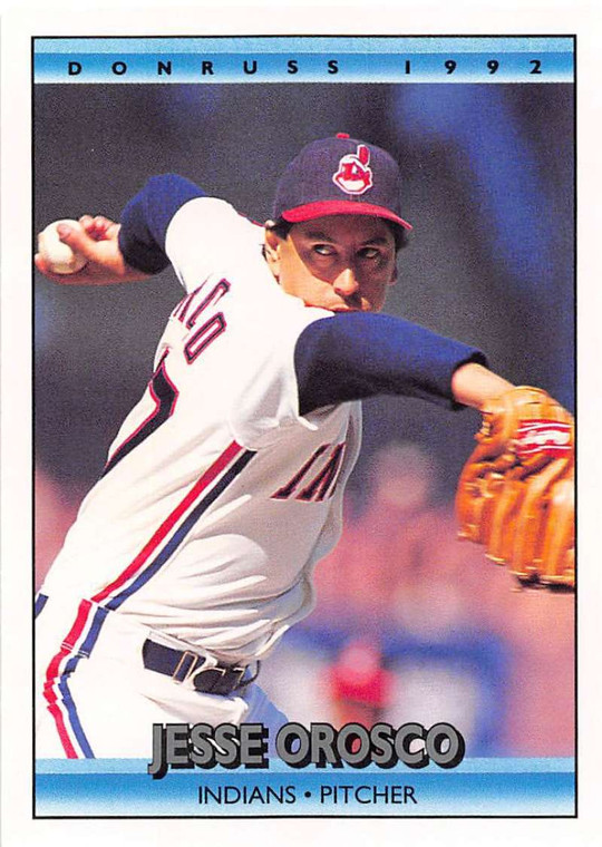 1992 Donruss #473 Jesse Orosco VG Cleveland Indians 