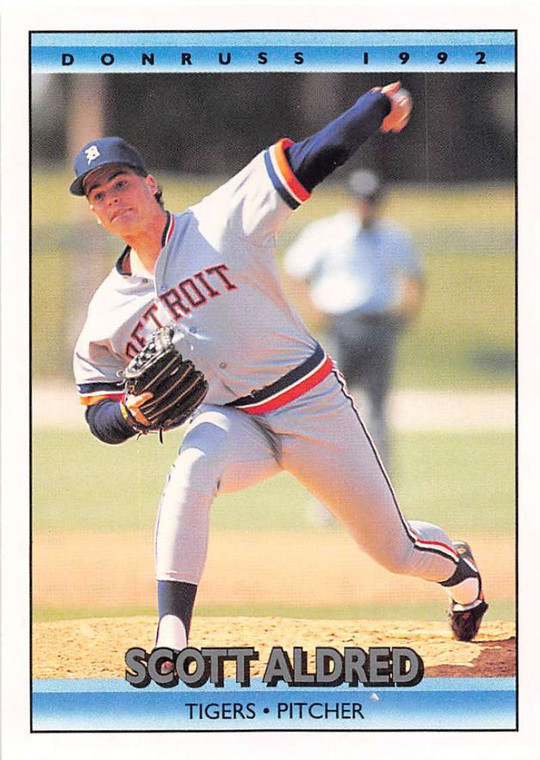 1992 Donruss #486 Scott Aldred VG Detroit Tigers 