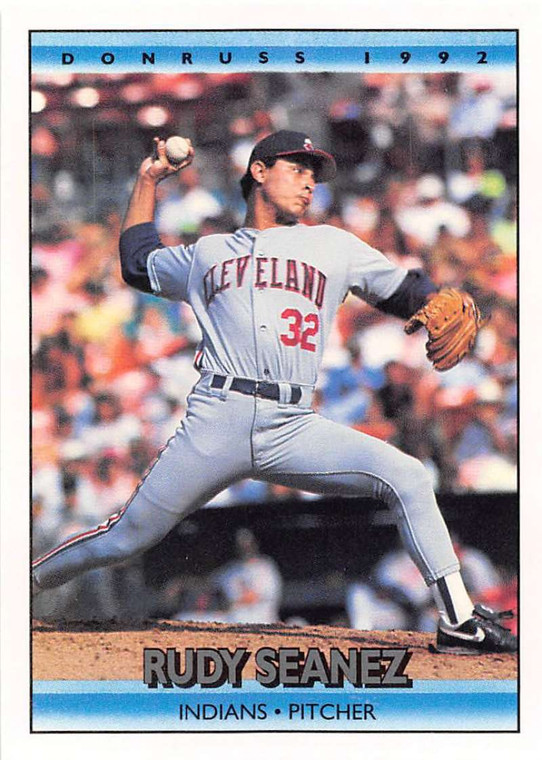 1992 Donruss #552 Rudy Seanez VG Cleveland Indians 