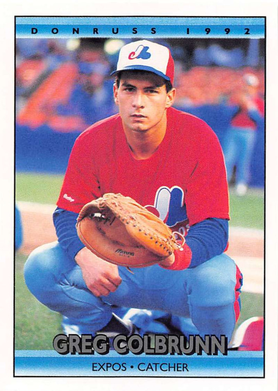 1992 Donruss #557 Greg Colbrunn VG Montreal Expos 