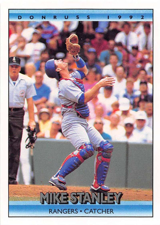 1992 Donruss #582 Mike Stanley VG Texas Rangers 