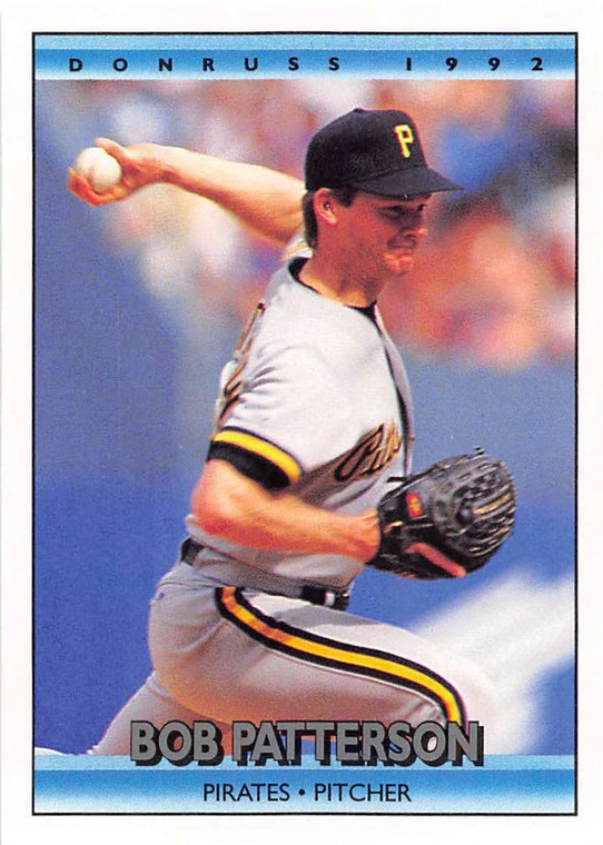 1992 Donruss #590 Bob Patterson VG Pittsburgh Pirates 