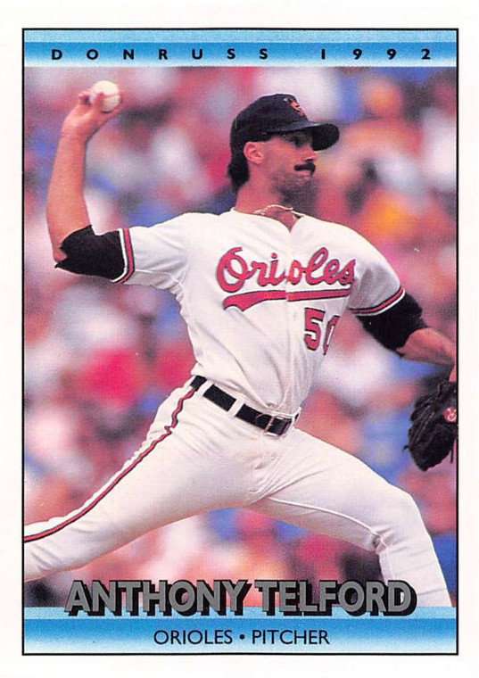 1992 Donruss #623 Anthony Telford VG Baltimore Orioles 