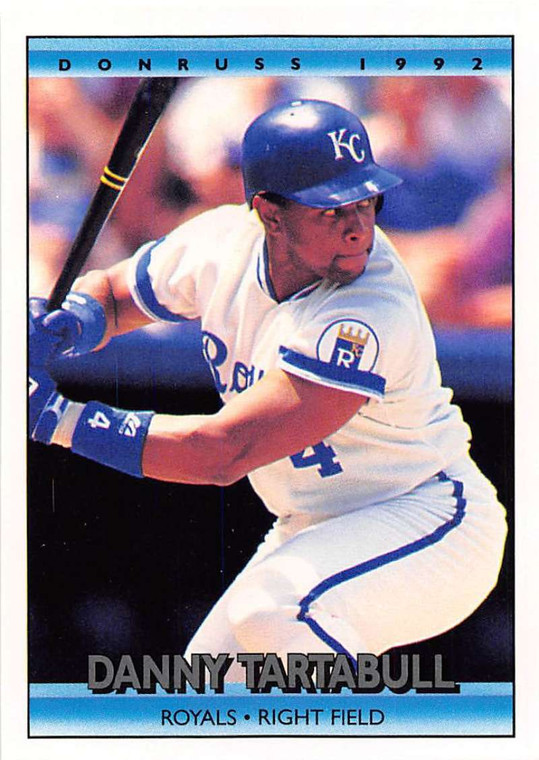 1992 Donruss #676 Danny Tartabull VG Kansas City Royals 
