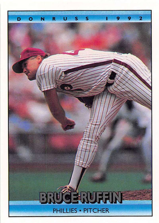 1992 Donruss #680 Bruce Ruffin VG Philadelphia Phillies 