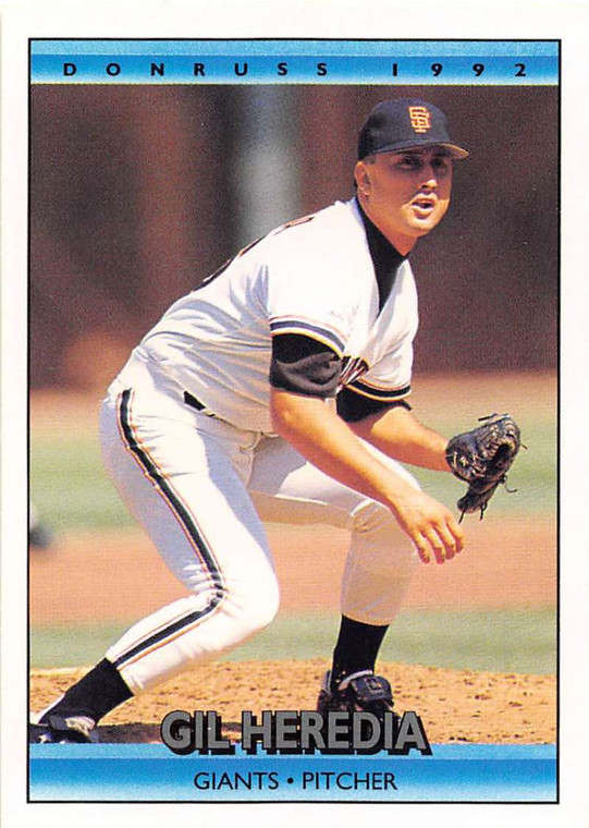 1992 Donruss #737 Gil Heredia VG RC Rookie San Francisco Giants 