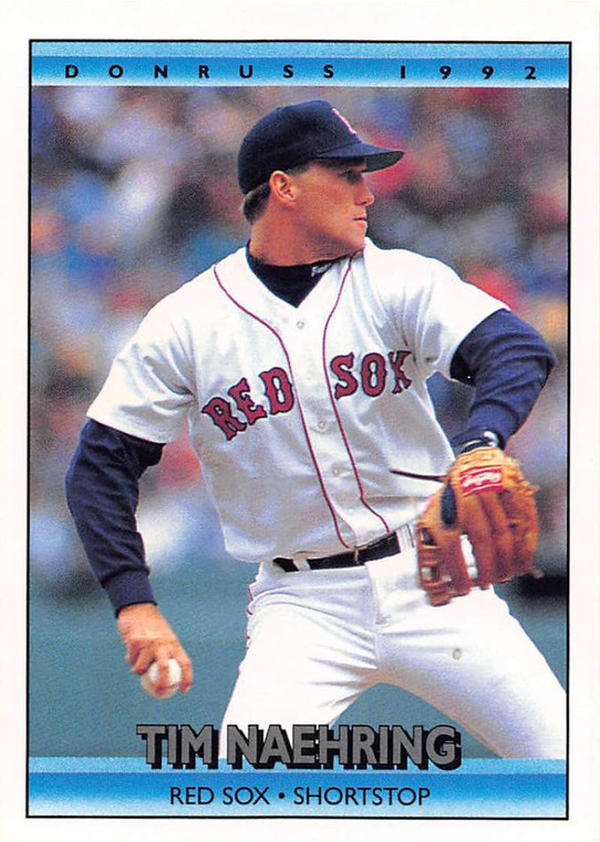 1992 Donruss #742 Tim Naehring VG Boston Red Sox 