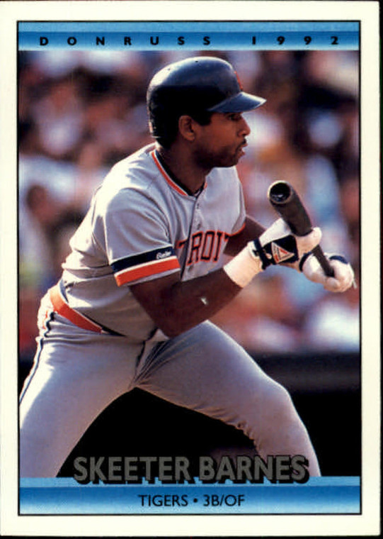 1992 Donruss #749 Skeeter Barnes VG Detroit Tigers 