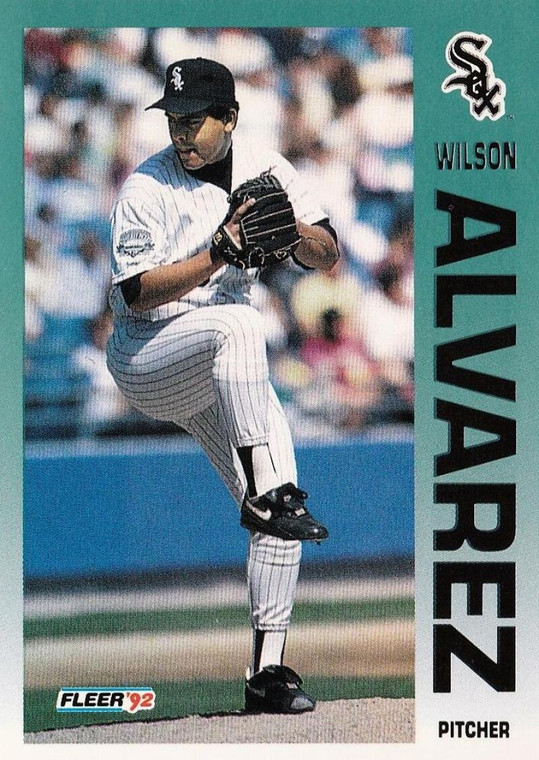 1992 Fleer #74 Wilson Alvarez VG Chicago White Sox 
