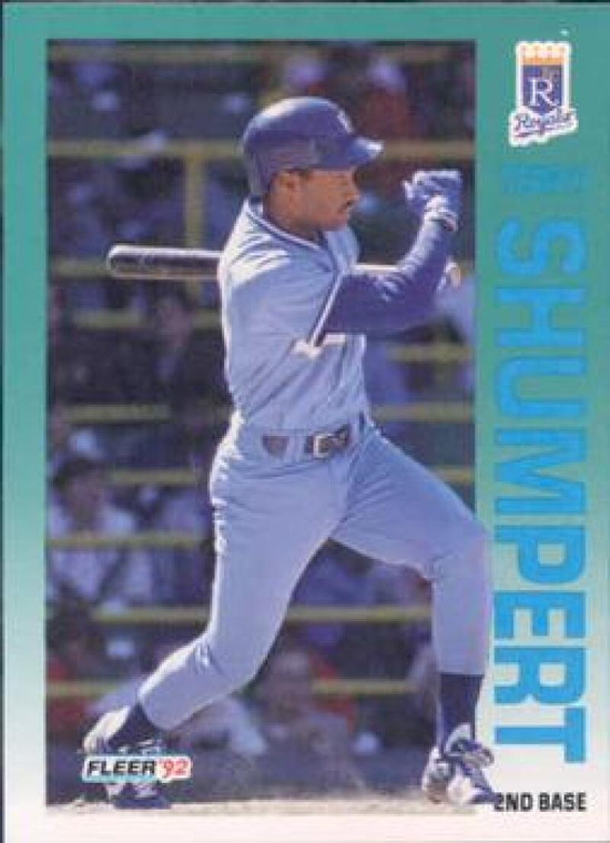 1992 Fleer #169 Terry Shumpert VG Kansas City Royals 