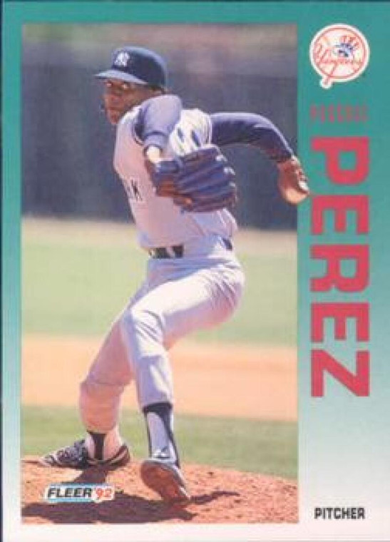 1992 Fleer #240 Pascual Perez VG New York Yankees 