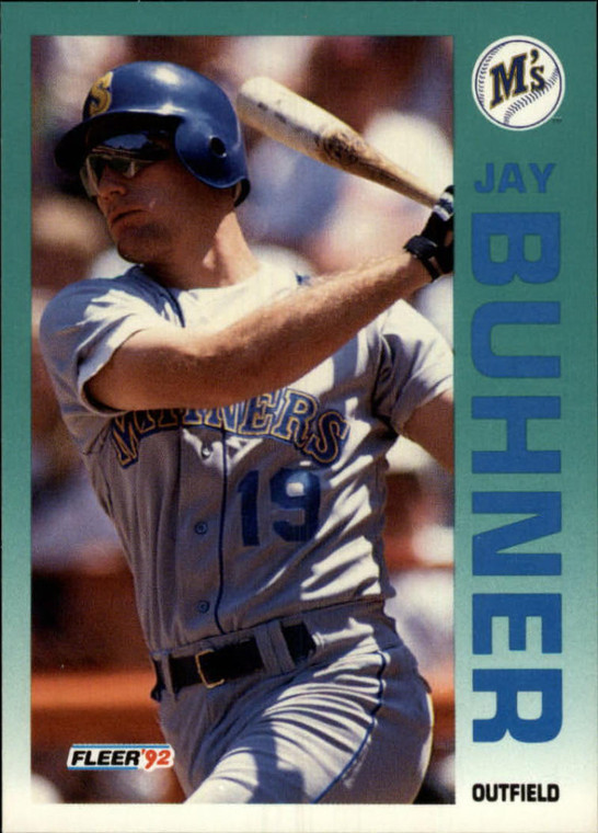 1992 Fleer #275 Jay Buhner VG Seattle Mariners 