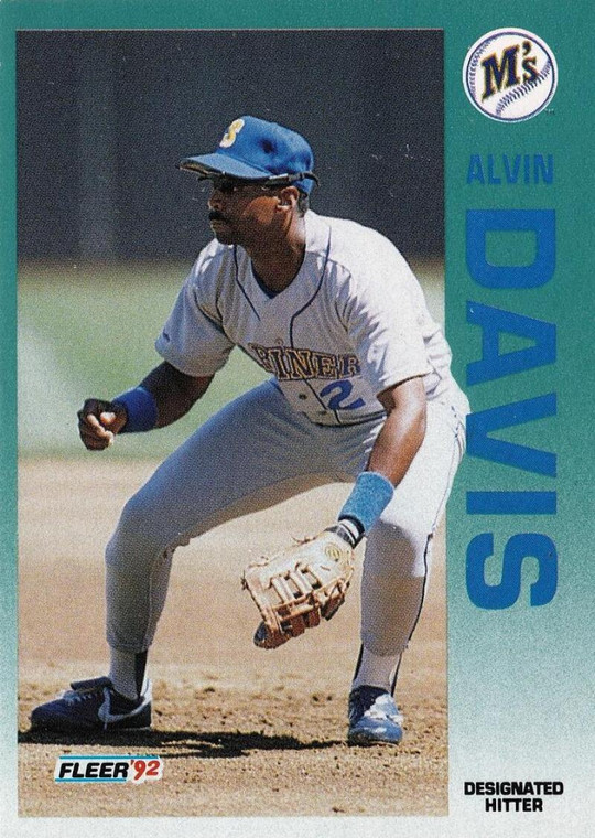 1992 Fleer #277 Alvin Davis VG Seattle Mariners 