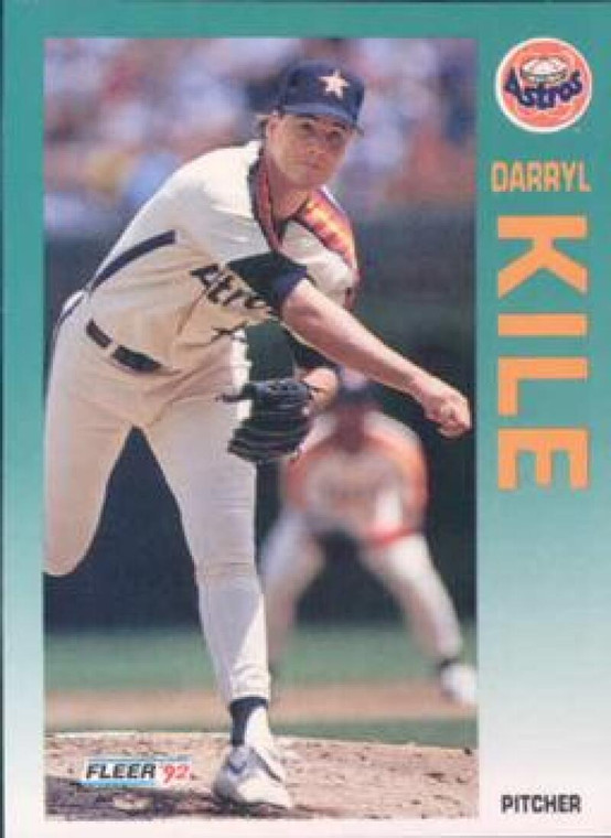 1992 Fleer #439 Darryl Kile VG Houston Astros 