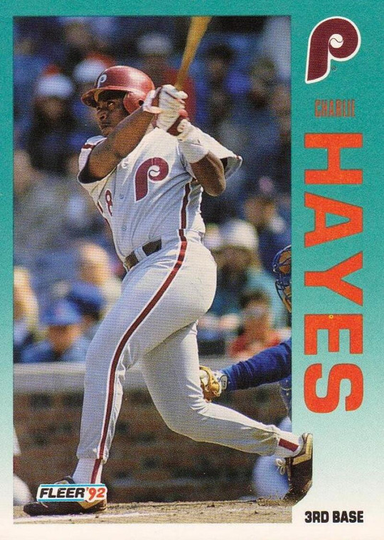 1992 Fleer #533 Charlie Hayes VG Philadelphia Phillies 