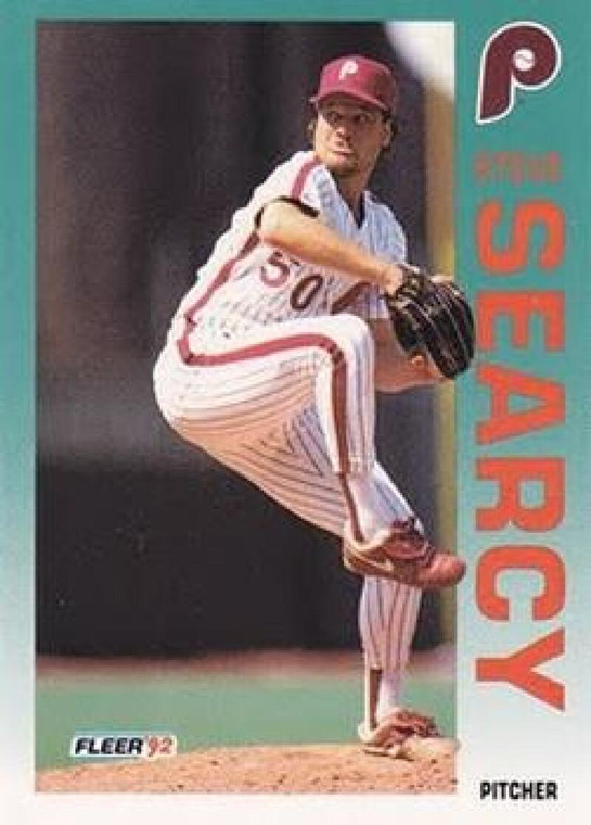 1992 Fleer #545 Steve Searcy VG Philadelphia Phillies 