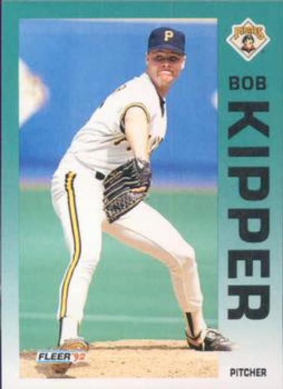1992 Fleer #556 Bob Kipper VG Pittsburgh Pirates 