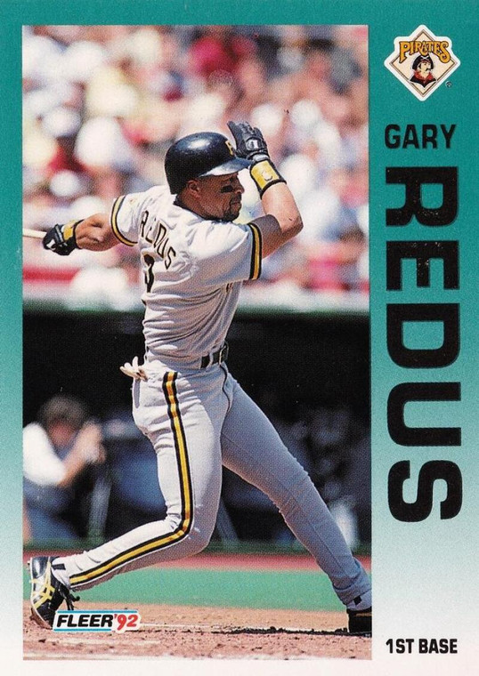 1992 Fleer #564 Gary Redus VG Pittsburgh Pirates 