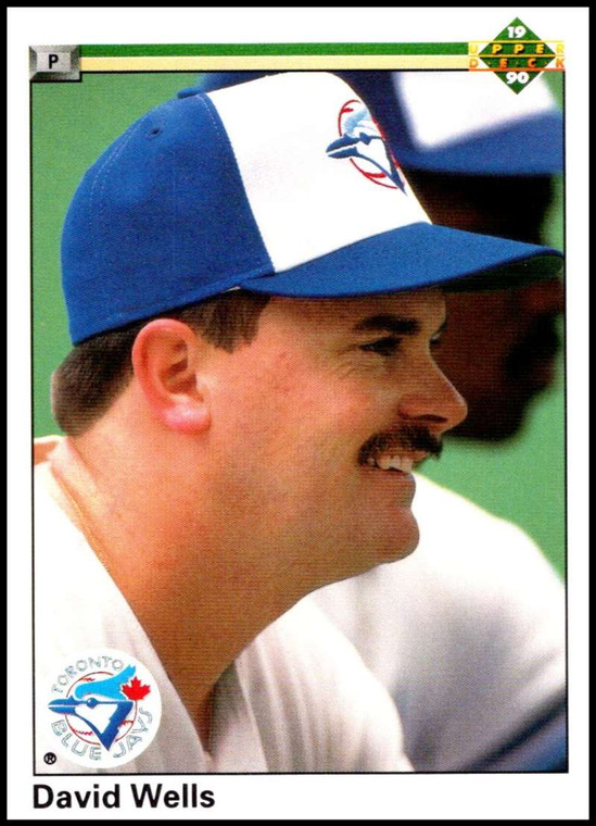 1990 Upper Deck #30 David Wells VG Toronto Blue Jays 