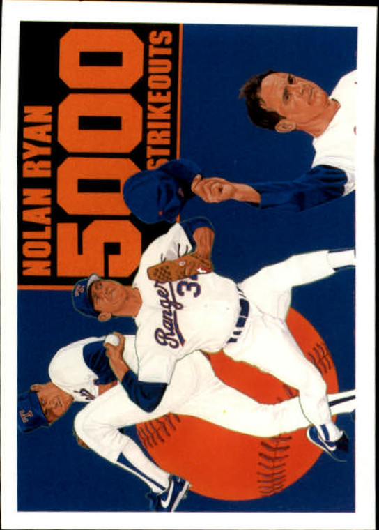 1990 Upper Deck #34 Nolan Ryan EC VG SP Texas Rangers 