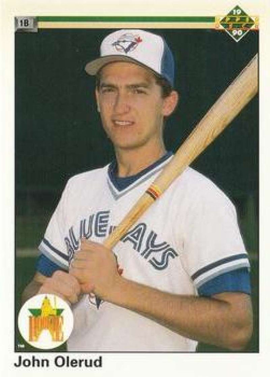 1990 Upper Deck #56 John Olerud VG RC Rookie Toronto Blue Jays 