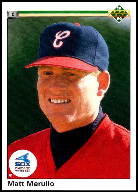 1990 Upper Deck #67 Matt Merullo VG Chicago White Sox 