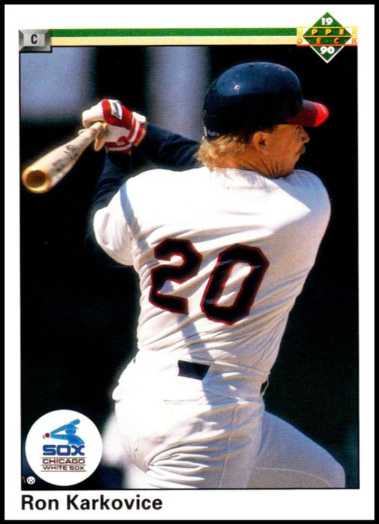 1990 Upper Deck #69 Ron Karkovice VG Chicago White Sox 