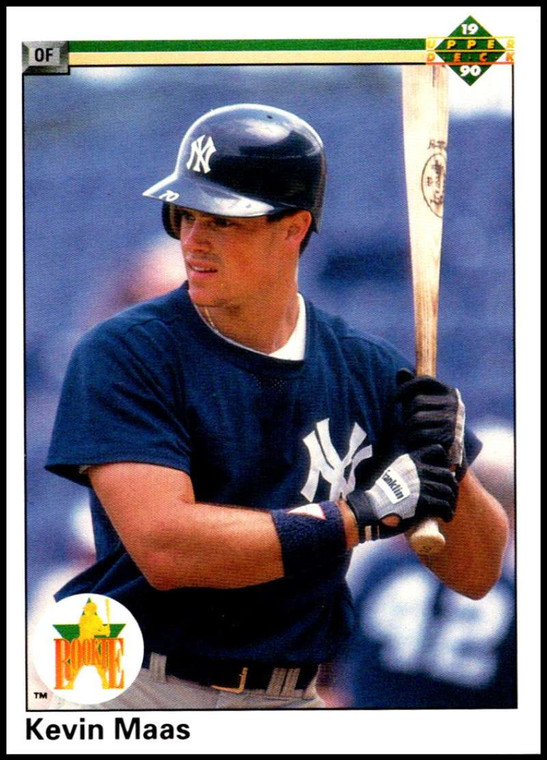 1990 Upper Deck #70 Kevin Maas VG RC Rookie New York Yankees 