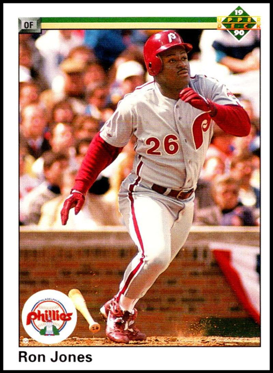 1990 Upper Deck #94 Ron Jones VG Philadelphia Phillies 