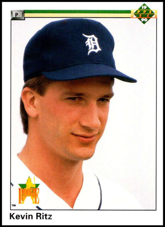 1990 Upper Deck #98 Kevin Ritz VG RC Rookie Detroit Tigers 