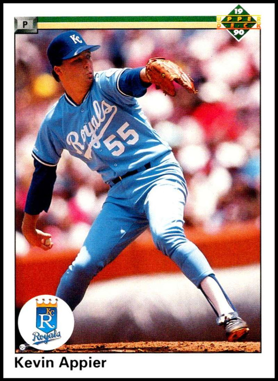 1990 Upper Deck #102 Kevin Appier VG Kansas City Royals 