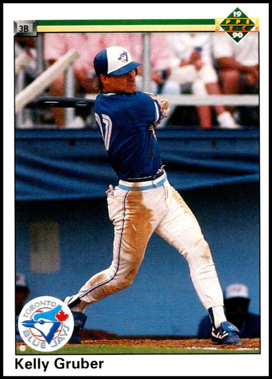 1990 Upper Deck #111 Kelly Gruber VG Toronto Blue Jays 