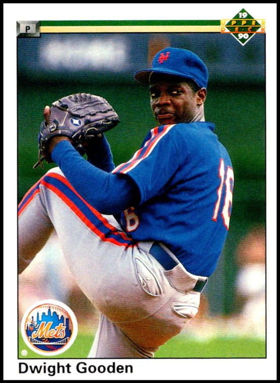 1990 Upper Deck #114 Dwight Gooden VG New York Mets 