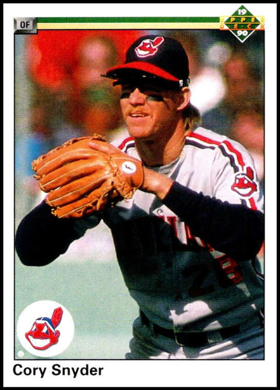 1990 Upper Deck #126 Cory Snyder VG Cleveland Indians 