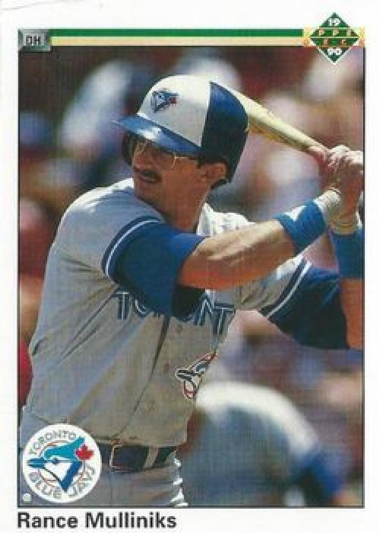 1990 Upper Deck #132 Rance Mulliniks VG Toronto Blue Jays 