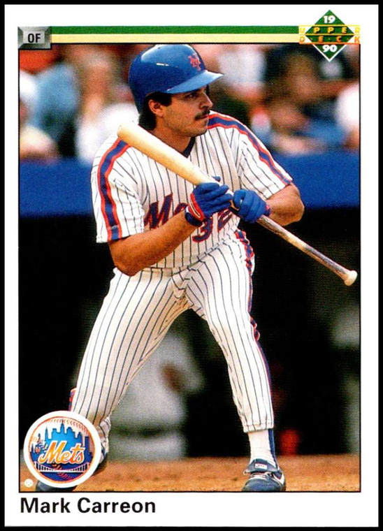 1990 Upper Deck #135 Mark Carreon VG New York Mets 