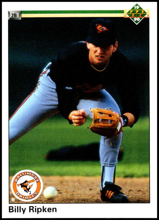 1990 Upper Deck #184 Billy Ripken VG Baltimore Orioles 