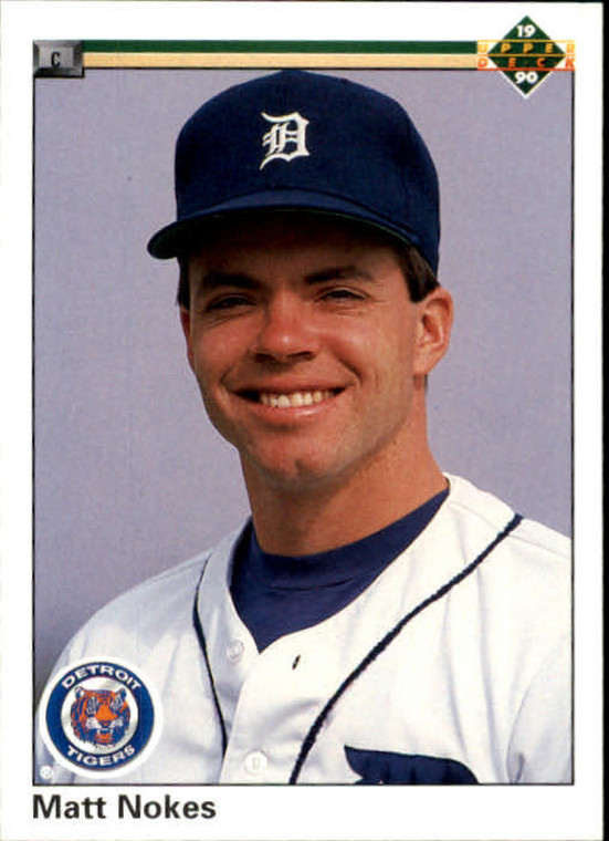 1990 Upper Deck #226 Matt Nokes VG Detroit Tigers 