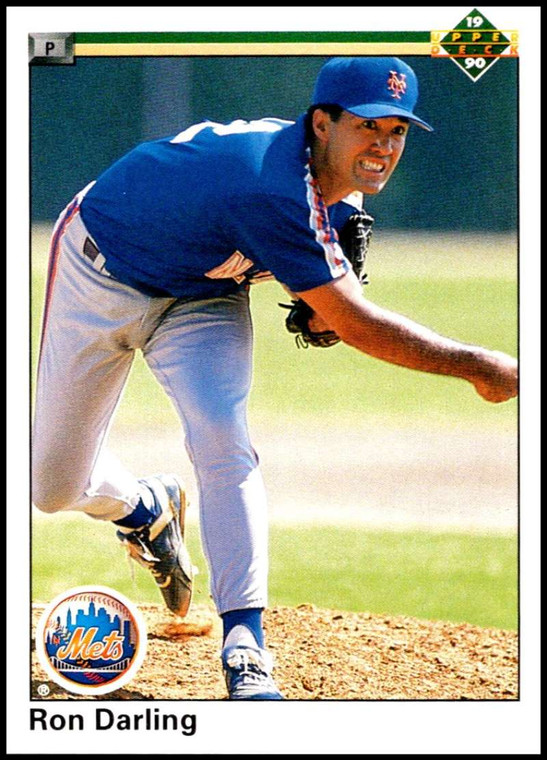 1990 Upper Deck #241 Ron Darling VG New York Mets 
