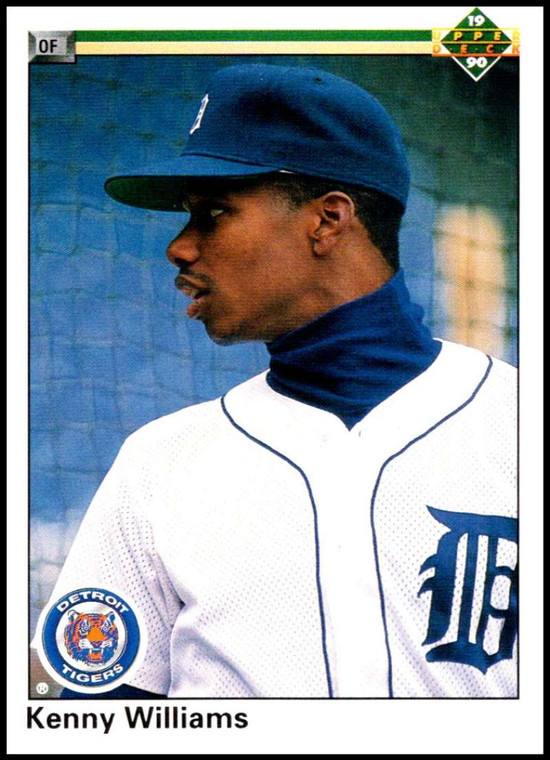 1990 Upper Deck #249 Kenny Williams VG Detroit Tigers 