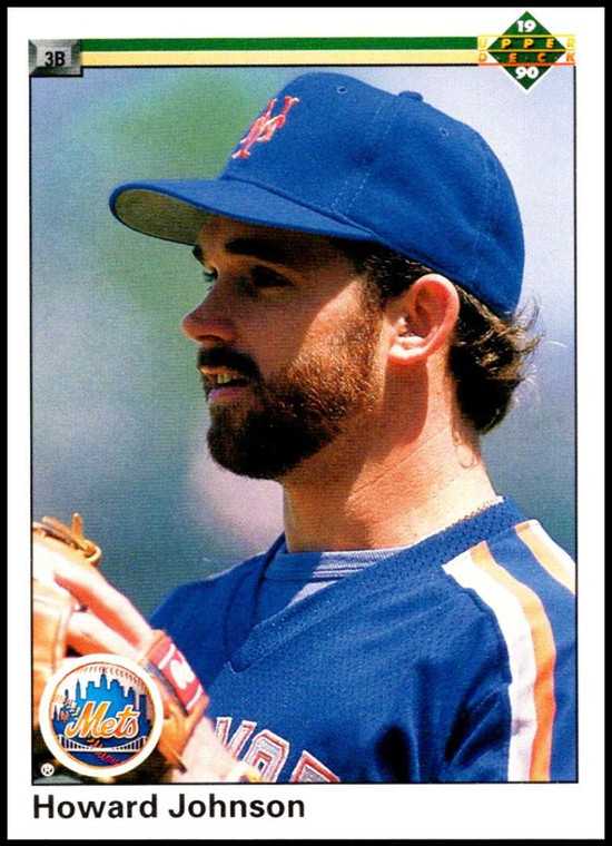 1990 Upper Deck #263 Howard Johnson UER VG New York Mets 