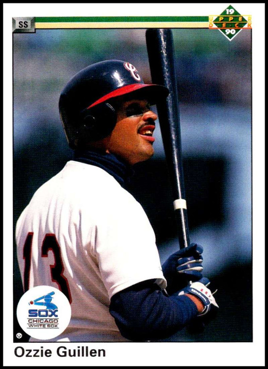 1990 Upper Deck #267 Ozzie Guillen UER VG Chicago White Sox 