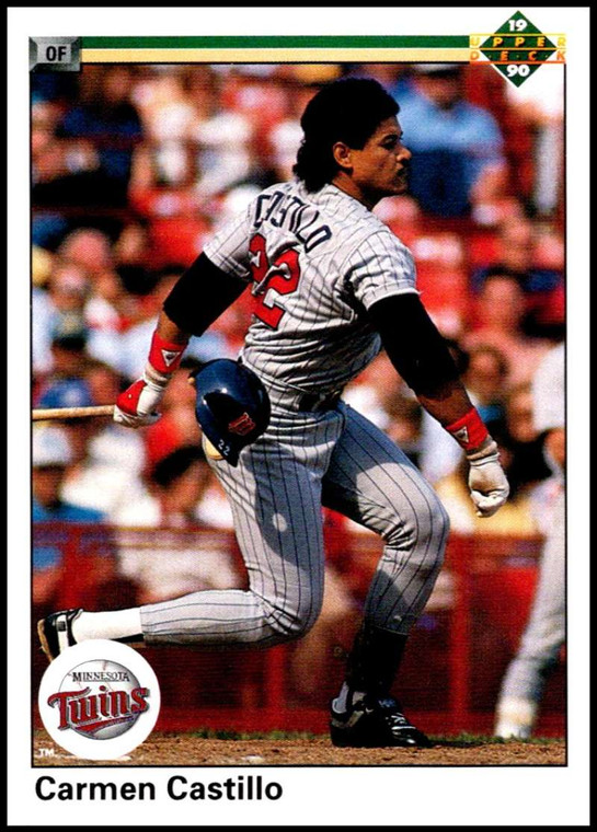 1990 Upper Deck #281 Carmen Castillo VG Minnesota Twins 