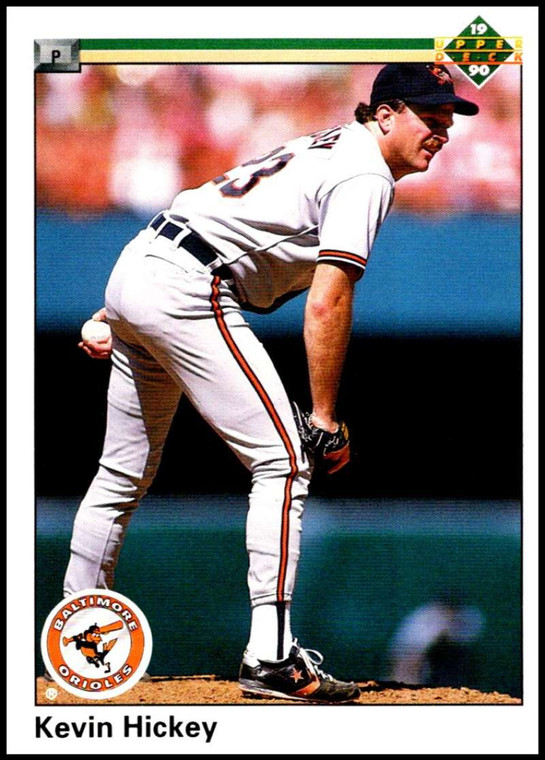 1990 Upper Deck #299 Kevin Hickey VG Baltimore Orioles 